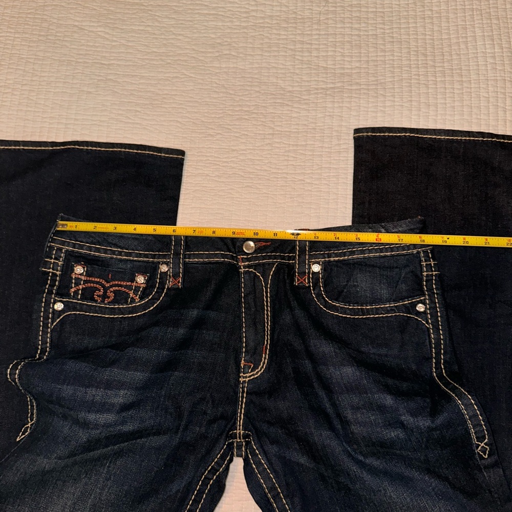 Rock Revival “Alivia” Bootcut Jeans with Classic Indigo Finish